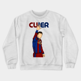 Pique Crewneck Sweatshirt